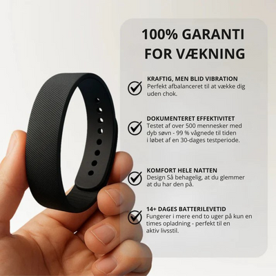 SilentWake™ - Den Smarte Vibrerende Vækkeur for Dybdesovere