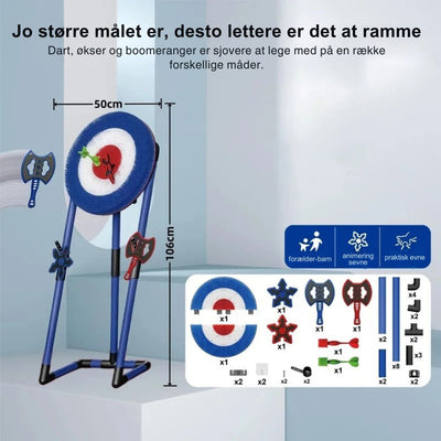 AxePro™ – Stor Måltavle Flyvende Økse Spil