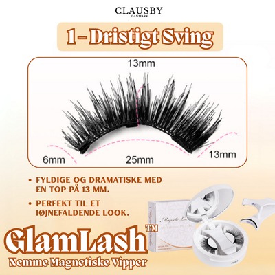 GlamLash™ – Nemme Magnetiske Vipper