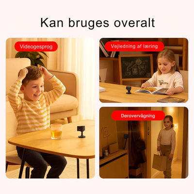 GuardX™ – WiFi-fri Smart Sikkerhedskamera