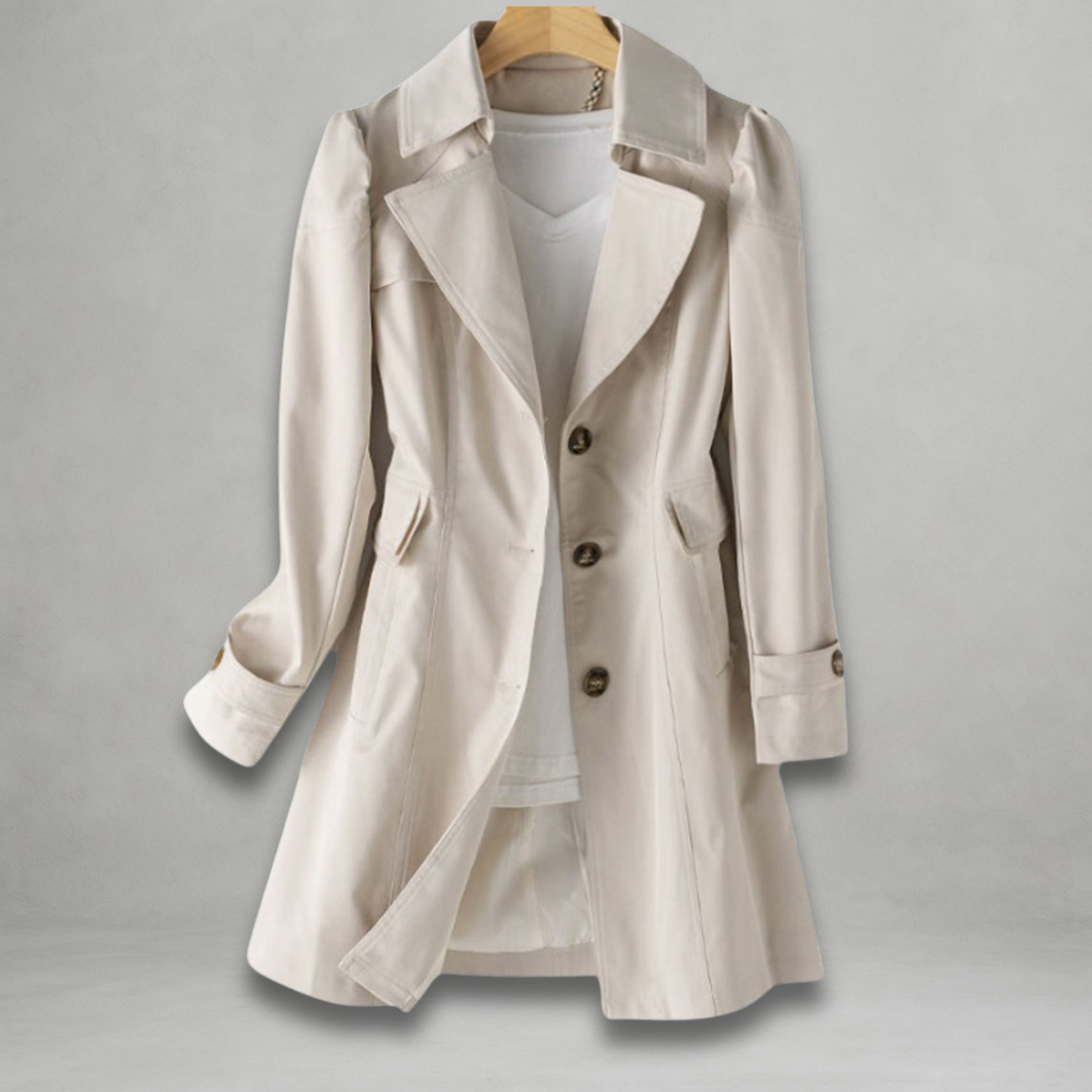 Marga™ – Klassisk Trenchcoat til Overgangsvejr
