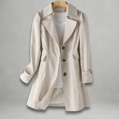 Marga™ – Klassisk Trenchcoat til Overgangsvejr