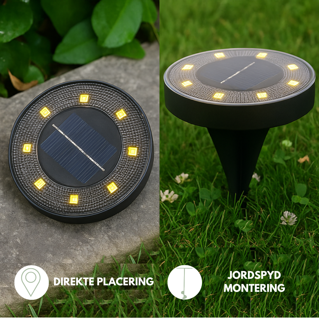 LumiGuard™ – Smart Solcellelampe med Bevægelsessensor