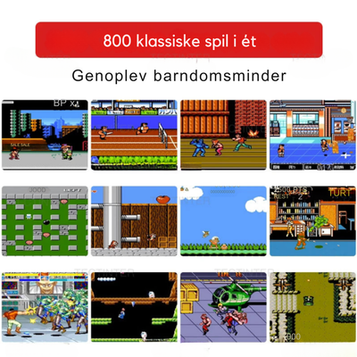 RetroMax™ - Klassisk håndholdt spillekonsol