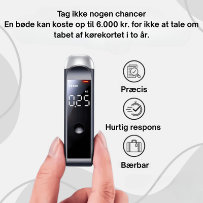 PromiGuard™ – Øjeblikkelig BAC-alkometer
