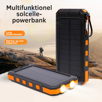 Suntrix™ – Solcelledrevet Powerbank