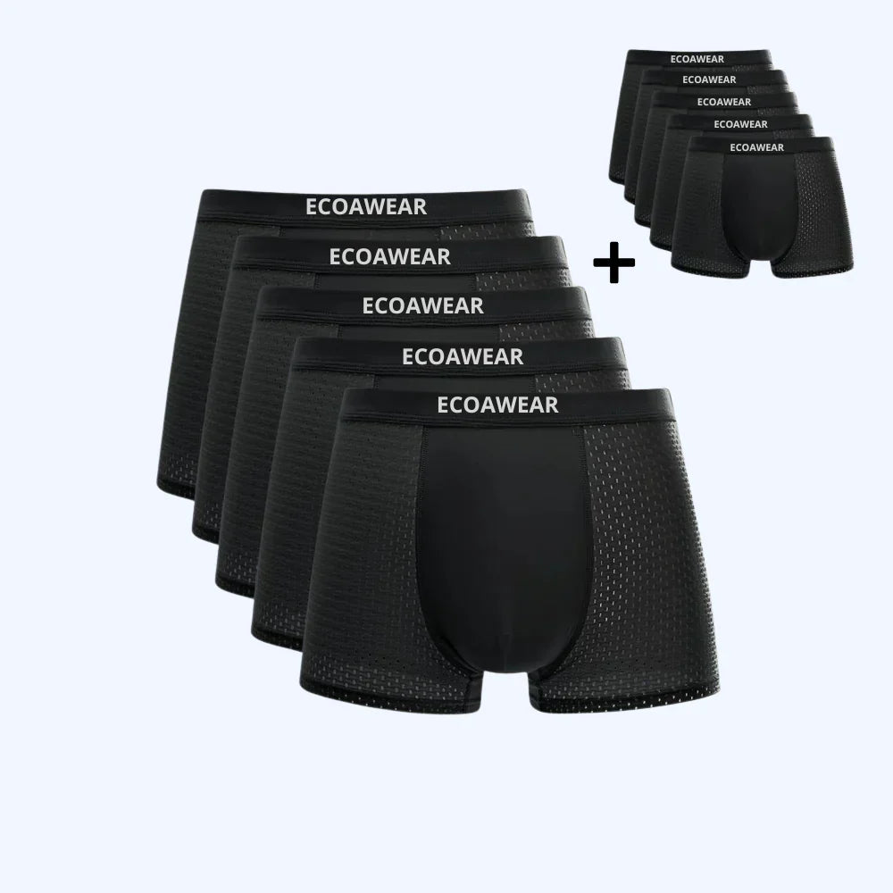 Ecoawear™ – Køb 5 + Få 5 GRATIS Bambus Boxershorts