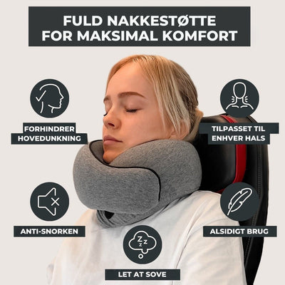 FlyHugz™ – Smertefri Nakkestøttepude