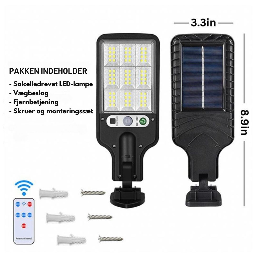 Solarix™ – Ultrabright Solcelledrevet LED-lys