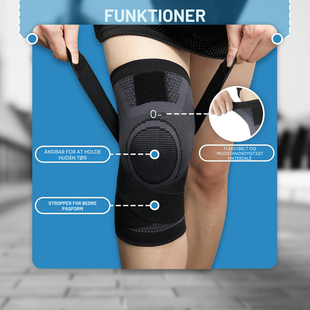 KneeRelief™ - Justerbar terapeutisk bandage