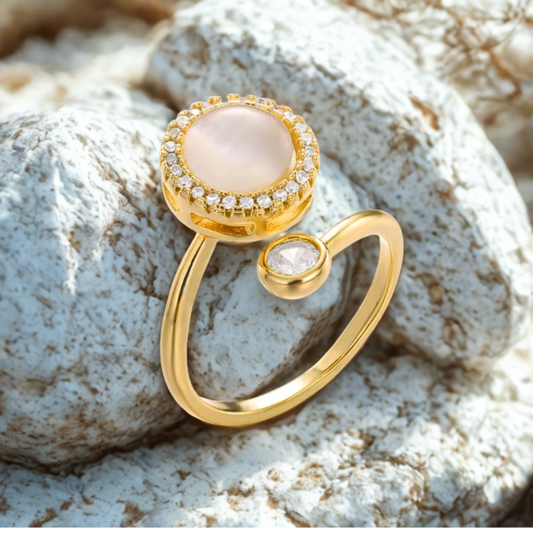 SerenityLoop™ – Guldbelagt Beroligende Ring