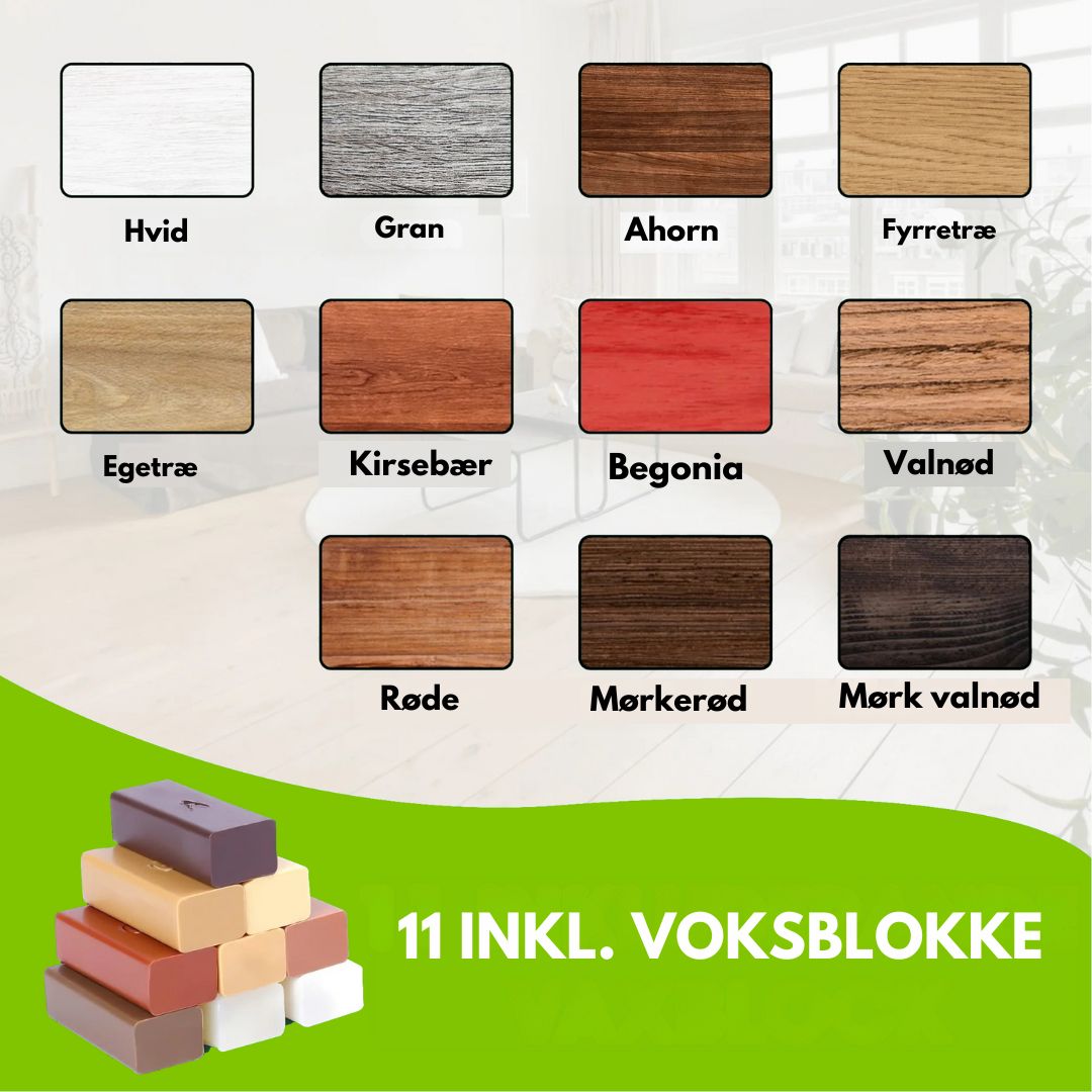 Woodify™ – Hurtig Reparation af Træskader