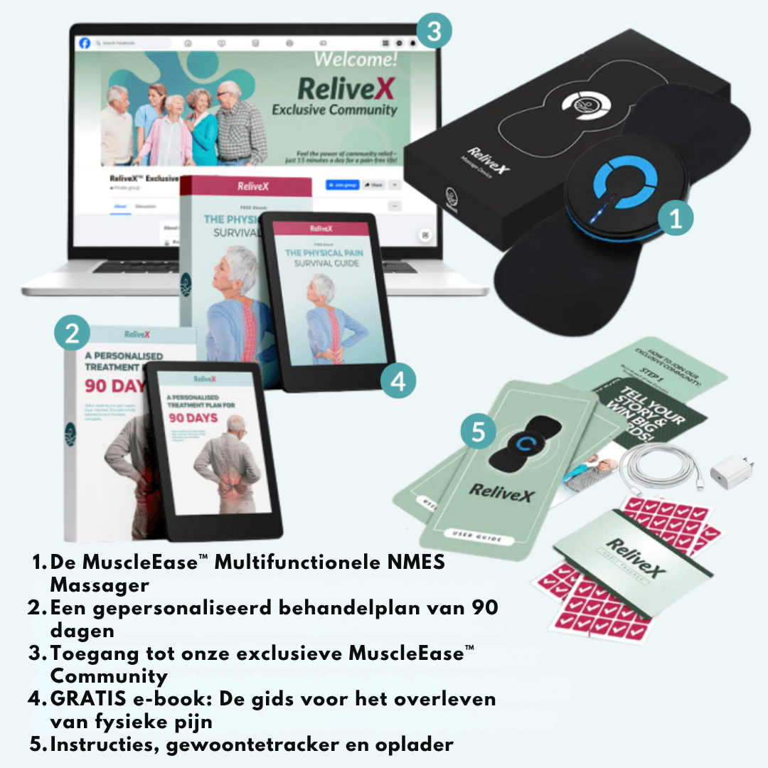 MuscleEase™ – Trådløs Restitutionsmassager