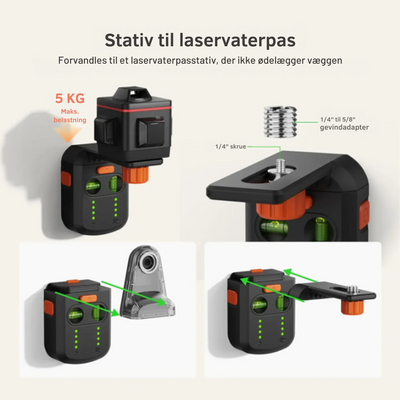 Rovux™ - Laser-Level Meister-sæt