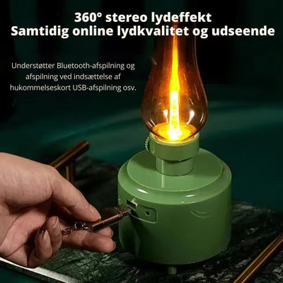Glowtone™ – Retro LED-lampe med højttalerfunktion