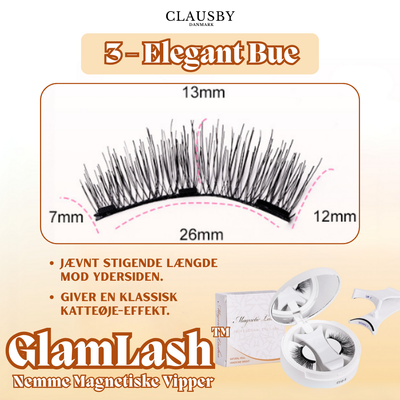 GlamLash™ – Nemme Magnetiske Vipper