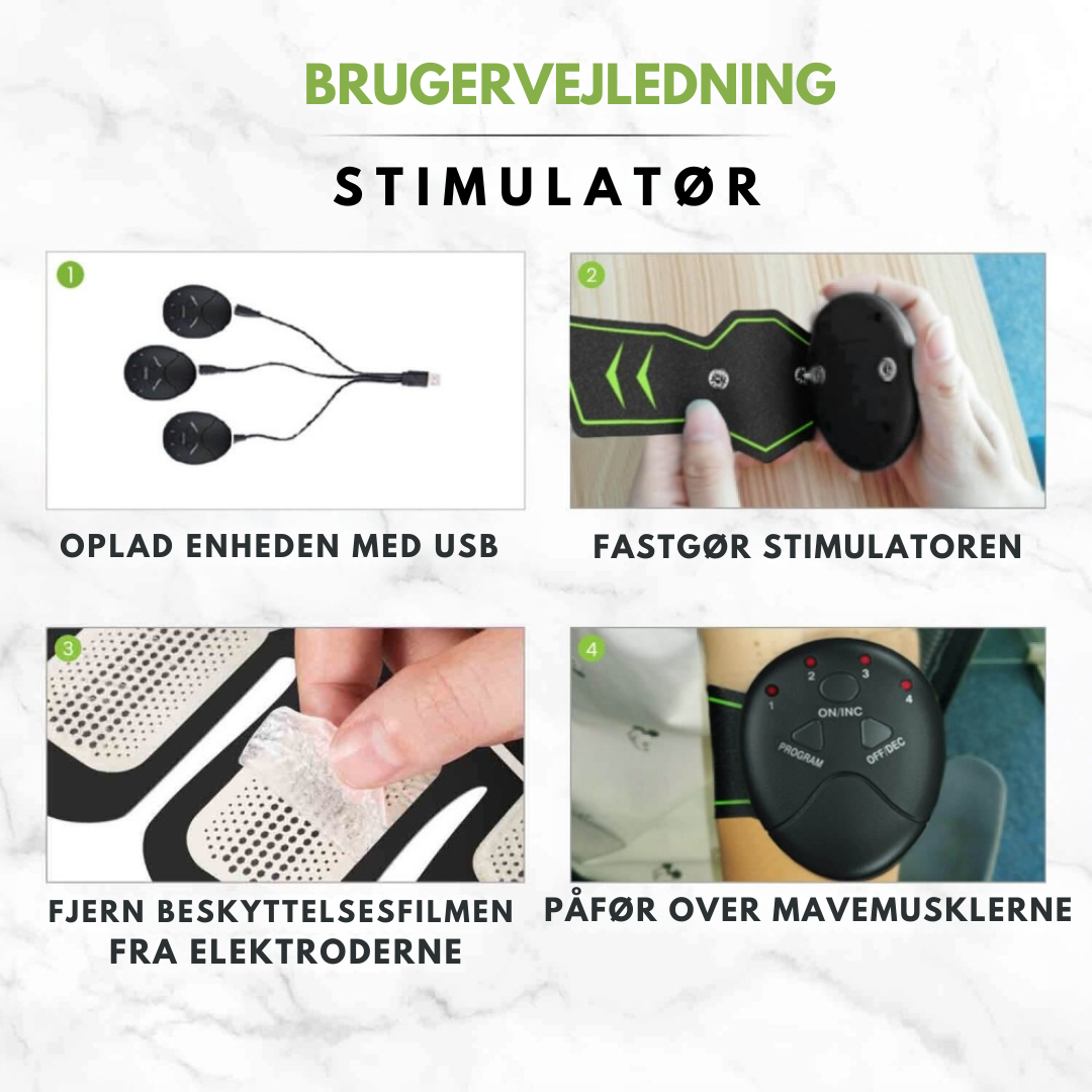 CoreFlex™ – EMS Muskeltræner til Mave & Arme
