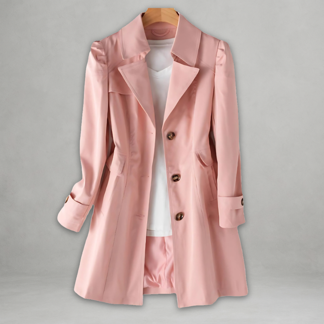 Marga™ – Klassisk Trenchcoat til Overgangsvejr