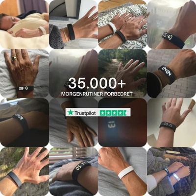 SilentWake™ - Den Smarte Vibrerende Vækkeur for Dybdesovere