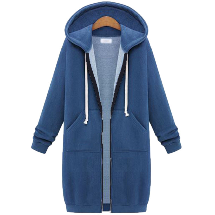 Zarah™ – Hyggelig Dame Fleece Hættetrøje med Lynlås