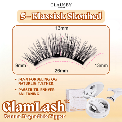 GlamLash™ – Nemme Magnetiske Vipper