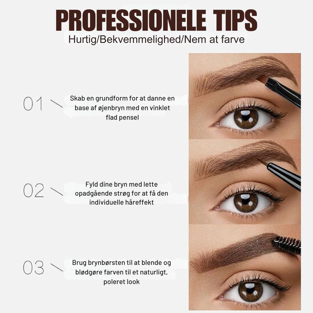 BrowTint™ – Langvarig Vandfast Wenkbrauwgel