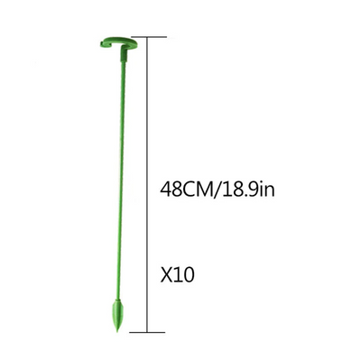 PlantGuard™ - 10 stk. Holdbare Plante Støttebeslag