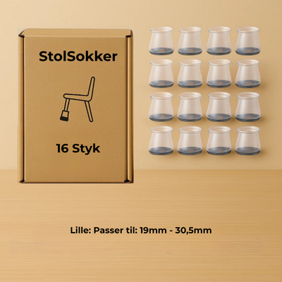 SilentGlide™ – Premium-benbeskyttere til Stole