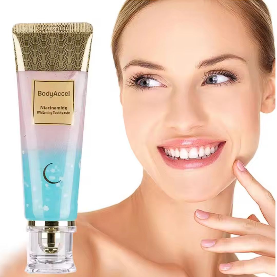 FreshLuxe™ – Niacinamid Whitening & Pletfjernende Tandpasta