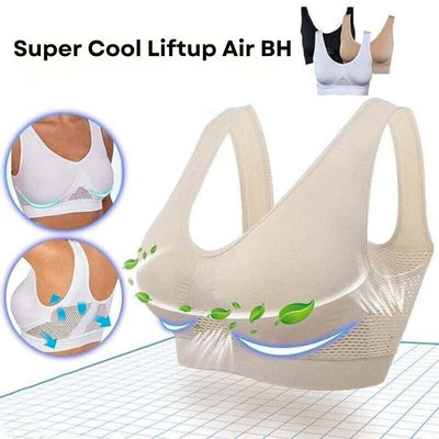CoolLift™ - Åndbar Sports-BH med Støtte