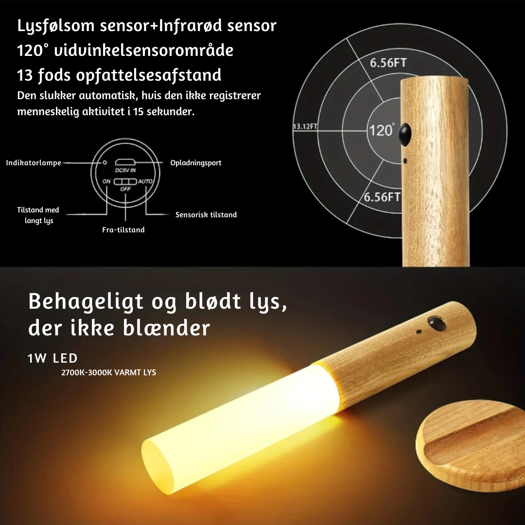 MagGlow™ - Magnetisk LED-natlampe