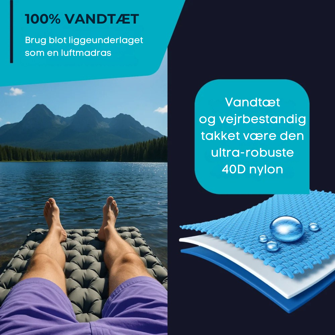 SunEase™ – Ultralet Oppustelig Liggeunderlag