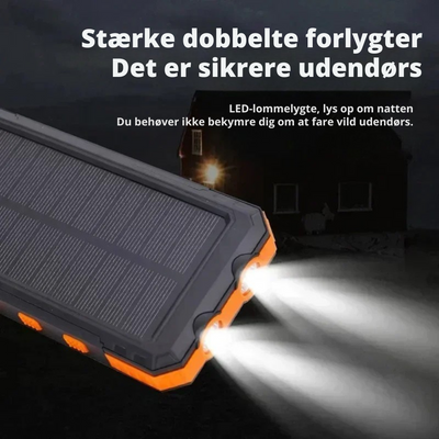 Suntrix™ – Solcelledrevet Powerbank