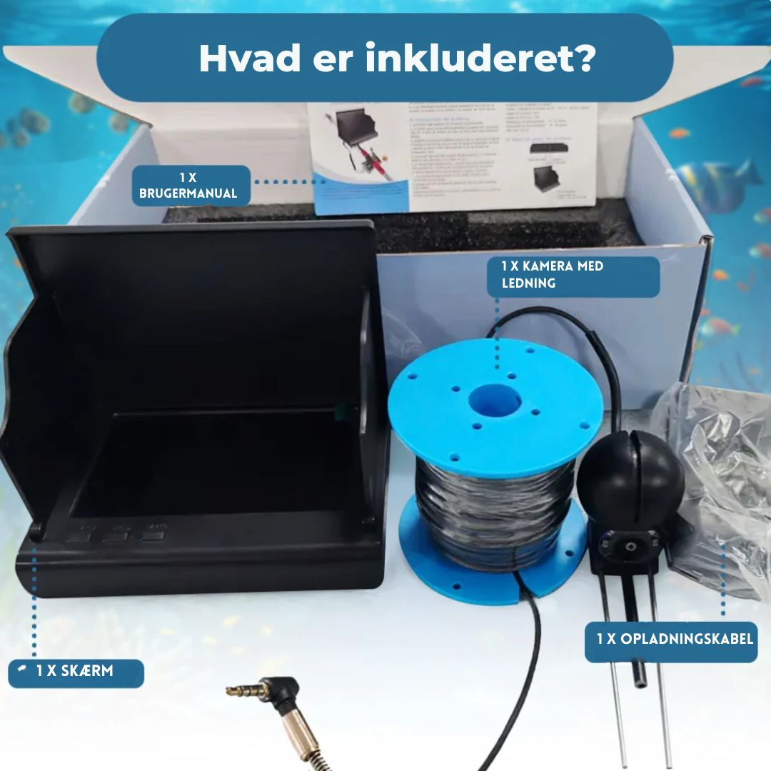 AquaSight™ – Live Undervandskamera til Fiskeri