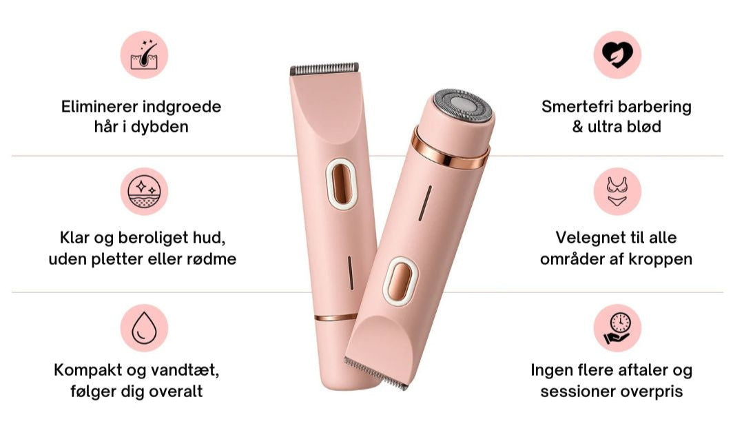Blanca™ – Dobbelthovedet Præcisionsbarbering