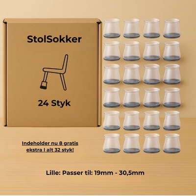 SilentGlide™ – Premium-benbeskyttere til Stole