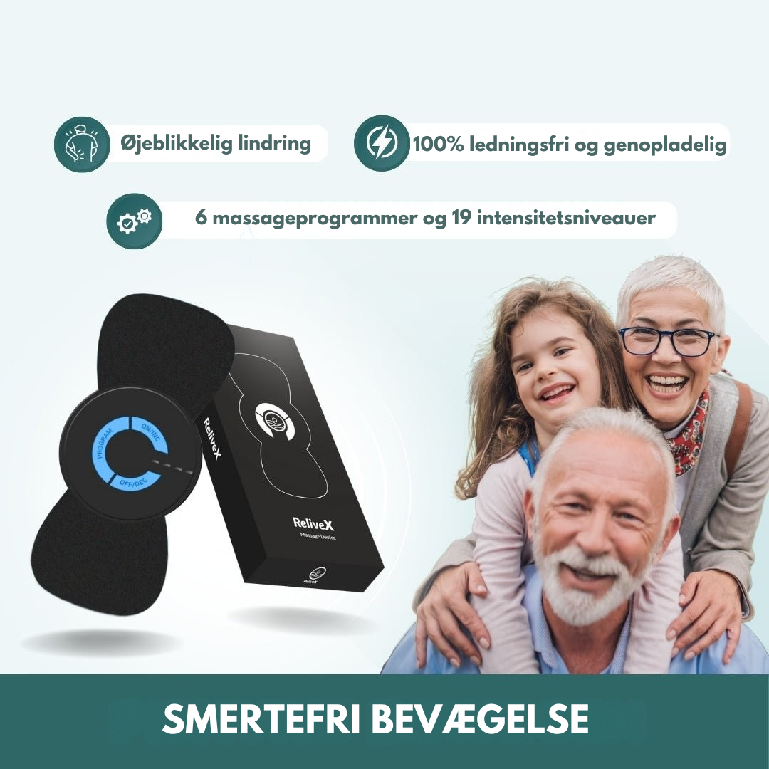 MuscleEase™ – Trådløs Restitutionsmassager