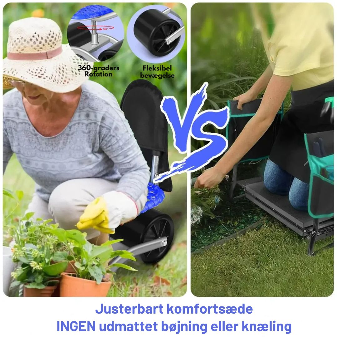 SpinSeat™ – Ergonomisk Roterende Havestol