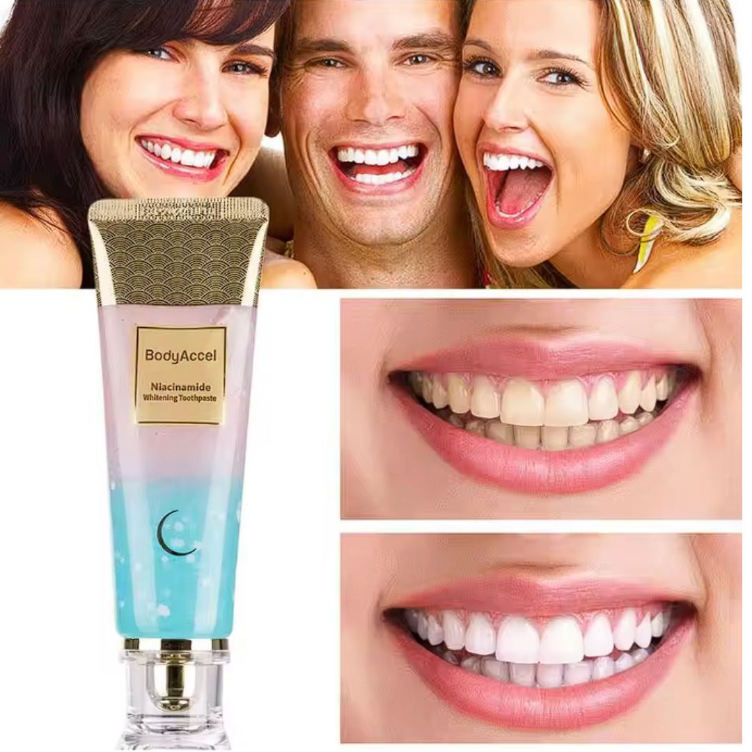 FreshLuxe™ – Niacinamid Whitening & Pletfjernende Tandpasta