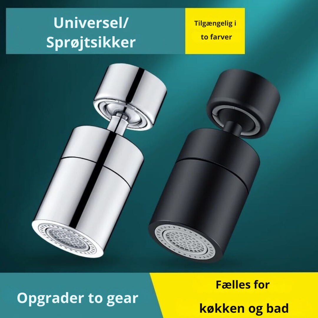 AquaFlex™ - 360-Graders Vandhaneudløb