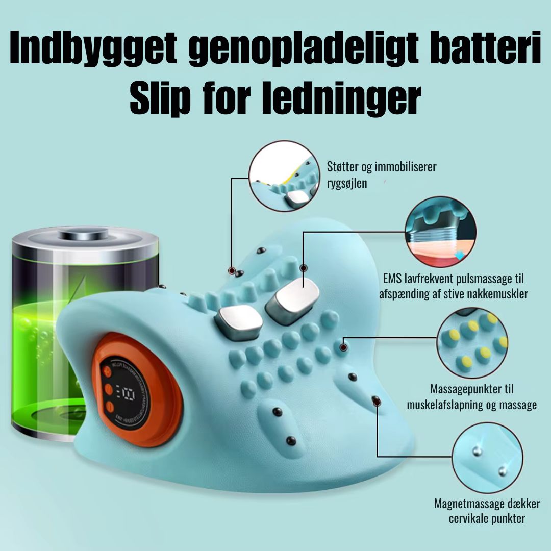 NeckTherapy™ – 5-i-1 Enhed mod Nakkesmerter