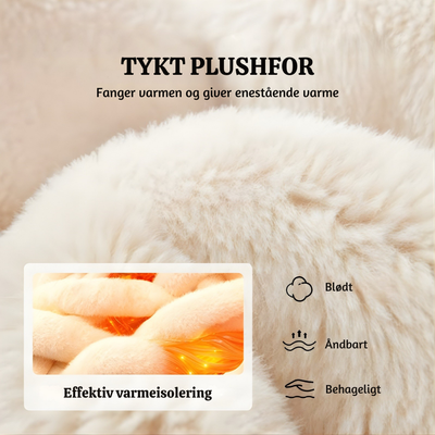 CapyCoze™ – Søde Hygge Plyssede Kapibara Tøfler