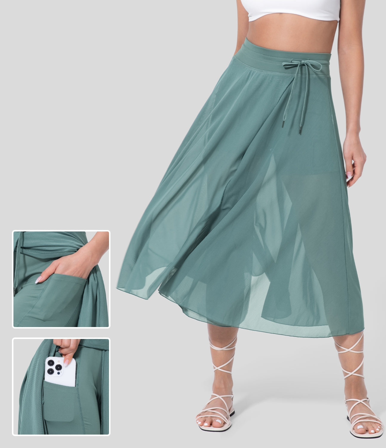 Sam™ – Elegant 2-i-1 Nederdel
