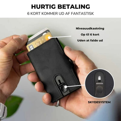 Cardin™ – Minimalistisk Pung med Hurtig Kortadgang