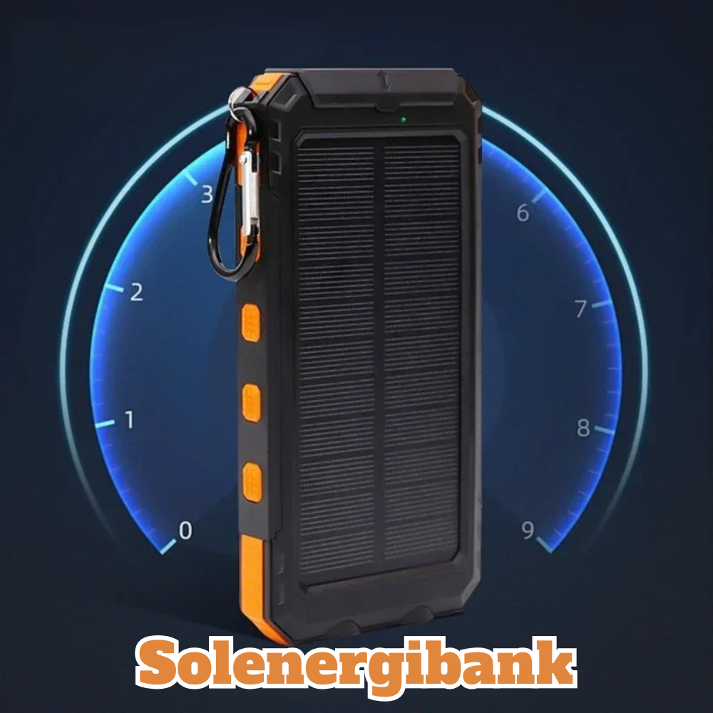 Suntrix™ – Solcelledrevet Powerbank