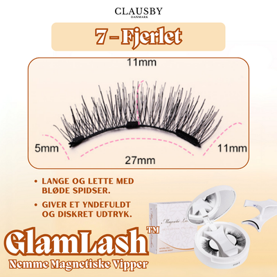 GlamLash™ – Nemme Magnetiske Vipper