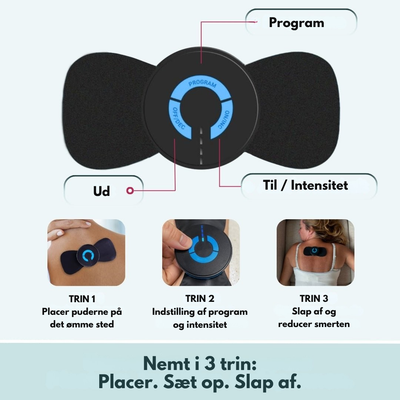 MuscleEase™ – Trådløs Restitutionsmassager
