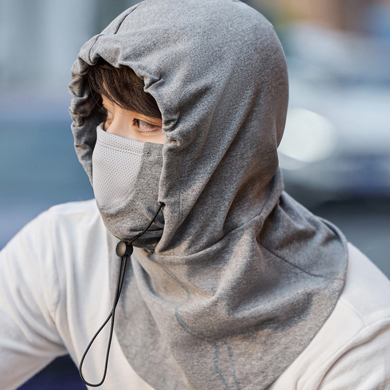 ArcticMask™ - Maske med hætte og halsvarmer til cykling