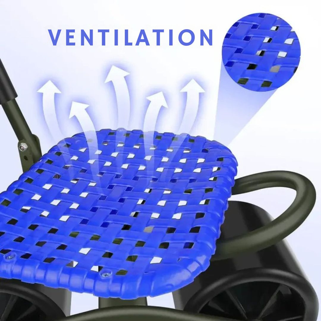 SpinSeat™ – Ergonomisk Roterende Havestol