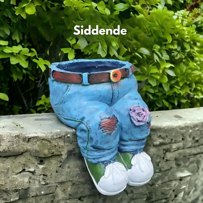 DenimBloom™ - Håndlavede blomsterpotter